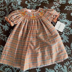 Turkey smocked dress